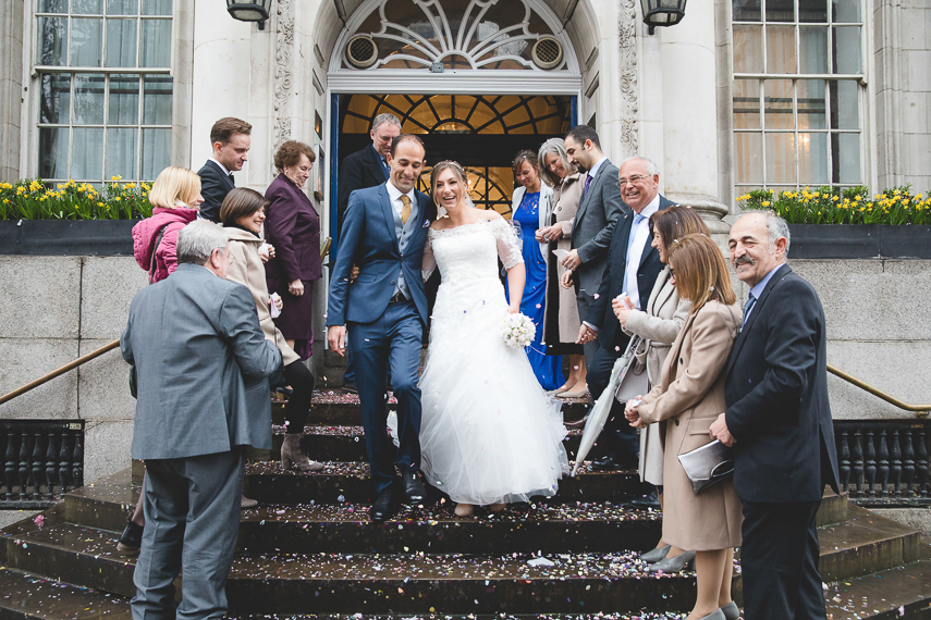 Chelsea Old Town Hall Wedding Photographer